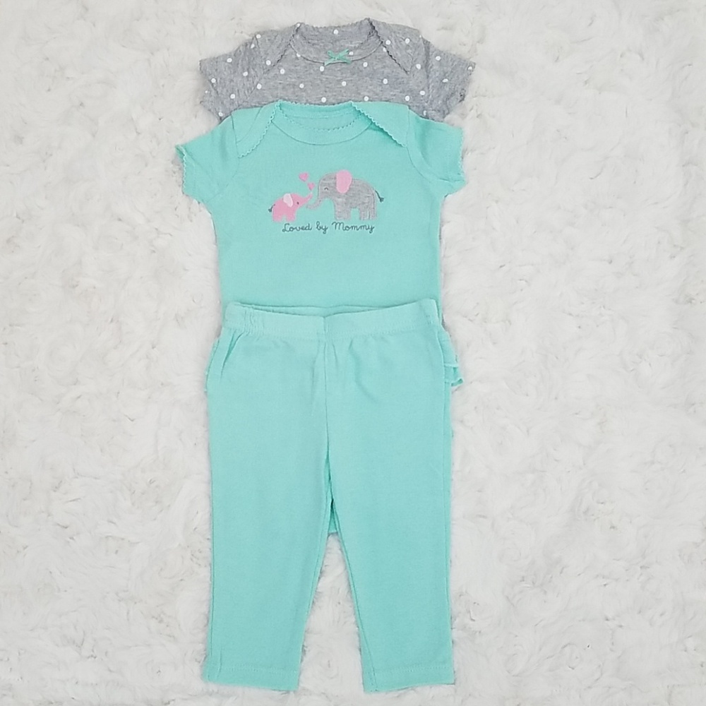 Carter's Simple Joys Onesie Set of 3.